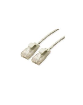 ROLINE UTP Data Center Patch Cord Cat.6A (Class EA), LSOH, bardzo cienki, szary, 0,5 m