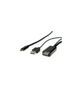 Kabel adaptera ROLINE USB typu C - HDMI + USB A, M/M, 2 m