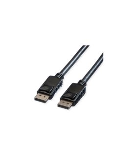 Kabel ROLINE DisplayPort, DP-DP, v1.2, M - M, TPE, czarny, 2 m