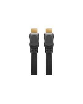 Płaski Przewód HDMI/™ o dużej szybkości transmisji z obsługą Ethernet - Długość kabla 3 m