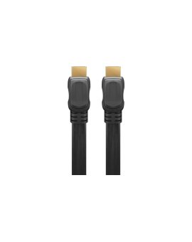Płaski Przewód HDMI/™ o dużej szybkości transmisji z obsługą Ethernet - Długość kabla 1.5 m