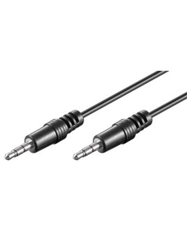 Kabel łączący audio AUX, 3,5 mm stereo, CU - Długość kabla 10 m