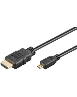 Kabel HDMI™ o bardzo dużej szybkości transmisji do Micro-HDMI™ 8K @ 60 Hz - Długość kabla 1 m