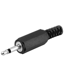 Wtyk jack - 3, 5 mm - mono - Połączenie typu Wtyk jack 3, 5 mm (2-pinowy, mono)