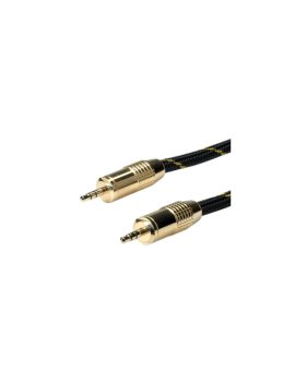 Kabel audio ROLINE GOLD 3,5 mm M/M, blister detaliczny, 5 m