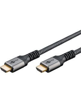 Przewód HDMI™ o dużej szybkości transmisji z Ethernetem, 3 m, Sharkskin Grey - Długość kabla 3 m