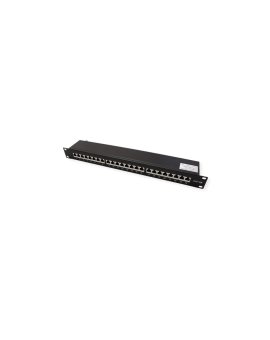 VALUE Patch panel kat. 6A (klasa EA) 19, 24 P, ekranowany, czarny
