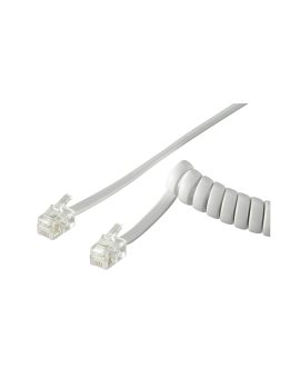 Kabel do słuchawek spiralny - Długość kabla 2 m