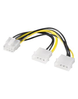 Kabel/Adapter zasilający karty graficznej do komputera, PCI-E na PCI Express 8-pinowy - Długość kabla 0.15 m