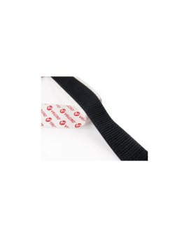 Samoprzylepny rzep VELCRO 20 mm x 50 cm czarny