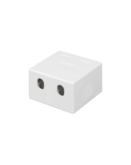 Obudowa natynkowa na 2 moduły Keystone RJ45 lub RJ11/12 IWP-MD SC-2T