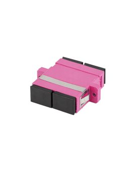 Adapter światłowodowy FO MM duplex SC/UPC-SC/UPC purple OM4 LANBERG