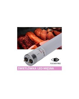 Świetlówka led T8 G13 mięsna 60cm 9W PC Prescot