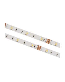 Taśma 30LED/m 1m 24V 9.6W RGB+3000K IP20 490lm 10mm SPB-30-RGBWW-24