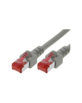 HELUKAT-82863 Patch cord S/FTP 6 linka Cu LSZH szary 10m 27AWG