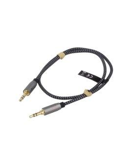 GOOBAY-PLUS-65274 Kabel Jack 3,5mm 3pin wtyk,z obu stron 2m Pokrycie: złocony