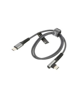 GOOBAY-64658 Kabel USB 2.0 USB C wtyk, USB C wtyk kątowy 0, 5m 480Mbps