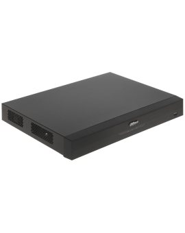 Rejestrator NVR 16xIP, AI, SMD+, FR, 256Mb/s, 16Mpix, HDMI, VGA, audio: 1/1, alarm: 4/2, 2xHDD, 12VDC