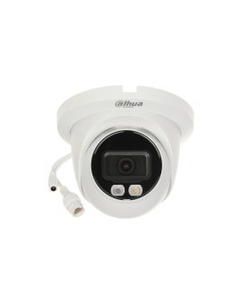 Kamera IP 4Mpix, FullColor, kopułkowa, AI, H.265, IP67, ob. 2.8mm, światło białe do 30m, IR do 30m, WDR, HLC, SDXC, mikrofon, 12