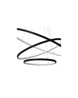 Lampa wisząca HOOP BLACK 93W LED