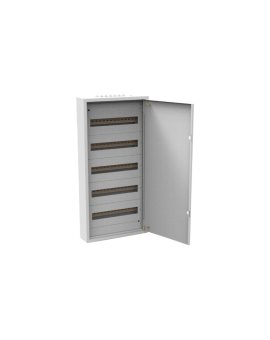 Rozdzielnica natynkowa metalowa 5x18 modułów IP30 (400V AC) 905x436x130mm drzwi pełne KOLE SYSTEMS