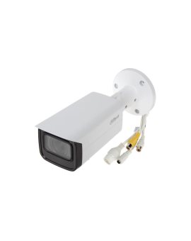 Kamera IP DAHUA, 5Mpix, AI, bullet, dualna, zewn, prom. IR do 60m, ob 2.7-13.5mm, WDR, alarm: 1/1, audio: 1/1, IP67, SDXC, 12 VD