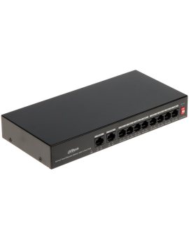 SWITCH POE PFS3010-8ET-65 8-PORTOWY DAHUA