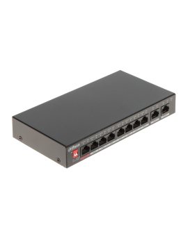 SWITCH POE PFS3010-8ET-96-V2 8-PORTOWY DAHUA