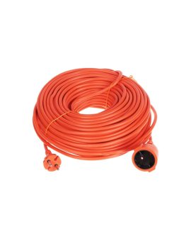 PRZEDŁUŻACZ PS-2X1.5-50M/ORANGE 50m