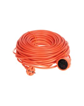 PRZEDŁUŻACZ PS-2X1.5-30M/ORANGE 30m