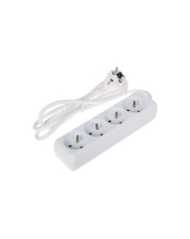 LISTWA ZASILAJĄCA PR-1.5M-4G/W (4 GNIAZDA) 1.3m