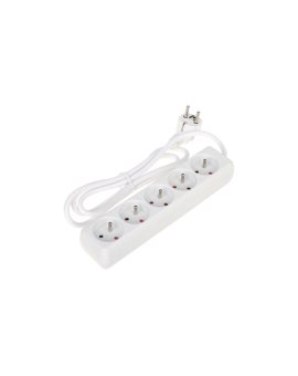LISTWA ZASILAJĄCA PR-1.5M-5G/W (5 GNIAZD) 1.3m