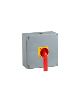 Łącznik ognioodporny Gave FPROTEC 3P+a(1NO) 63A F400 z możliwością blokady w poz. 0 i 1 (90st), AL55261F4-A