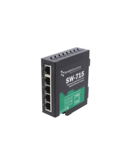 SW-715 Switch Ethernet, (niezarządzalny), liczba portów: 5, 5÷30V DC, RJ45
