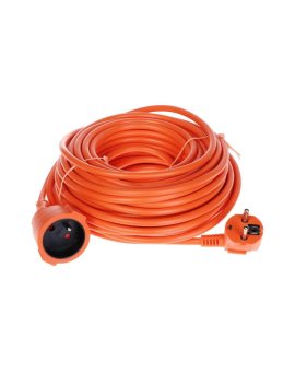 PRZEDŁUŻACZ Z UZIEMIENIEM PS-3X1.5-20M/ORANGE 20m