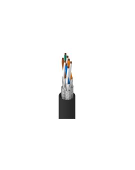 Kabel industrial ethernet BELDEN kat.7, S/FUTP, AWG 23, PUR-halogen free, 100m, czarny, rolka BL-74004PU.01B100