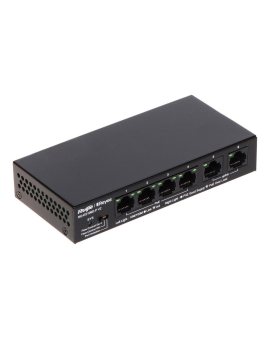 Switch PoE RG-ES106D-P-V2 6xFE 4xPoE 2xUplink