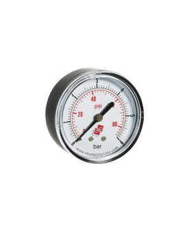 Manometr standardowy z przyłączem tylnym, śr. 63mm, 0-4bar, G1/4, M63A.PL004G14