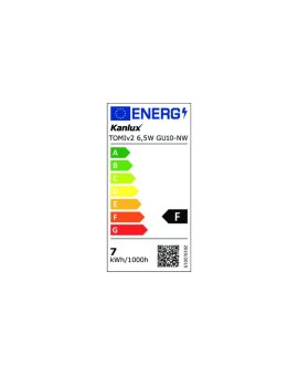 Żarówka LED GU10 TOMIv2 6,5W GU10-NW 650lm 4000K barwa neutralna 34970