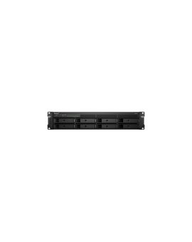 Synology RS1221RP+ 8-zatokowy serwer NAS, AMD Ryzen, 4GB RAM, 4x 1GbE RJ-45, RP, RACK 2U