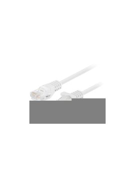 Patchcord UTP kat.6 kabel sieciowy LAN 2x RJ45 linka biały 10m LANBERG