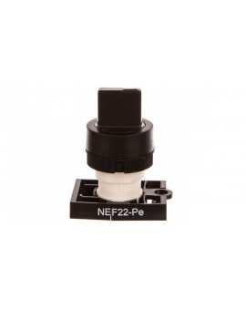 Napęd przycisku NEF22-PE S fi22 czarny W0-N-NEF22-PE S