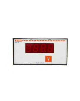 Woltomierz 1-fazowy cyfrowy tablicowy 15-660V AC IP54 DMK00
