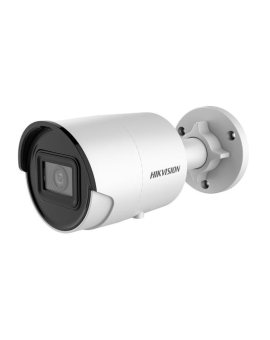 Kamera IP 8 MPX AcuSense. obiektyw: 2.8mm. Tuba. biała obudowa. IR 40m. Slot karty SD. IP67