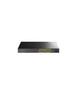 CUDY GS2018PS2-200W przełącznik sieciowy, 16-portowy, Gigabit, PoE+, 200W, zarządzalny