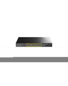 CUDY GS2028PS4-300W przełącznik sieciowy, 24-portowy, Gigabit, PoE+, 300W, zarządzalny