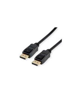 VALUE Kabel DisplayPort, DP v1.3/v1.4, M/M, czarny, 5 m
