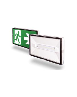 Oprawa ewakuacyjna/awaryjna VELLA SO 125 NM 3H MT IP65 + (VD3, VD4, VD5) / 93668
