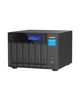 QNAP TVS-h674-i3-16G 6-zatokowy serwer NAS, Intel Core, 16GB RAM, 2x 2, 5GbE RJ-45, PCIe Gen4 Tower
