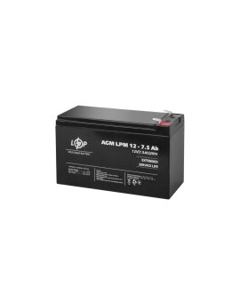 AKUMULATOR AGM BEZOBSŁUGOWY 12V 7.5 Ah 90 Wh DO UPS ALARMU AUTKA KOSIARKI